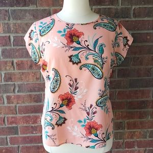 Van Heusen Women's Floral Top, Sz. XL